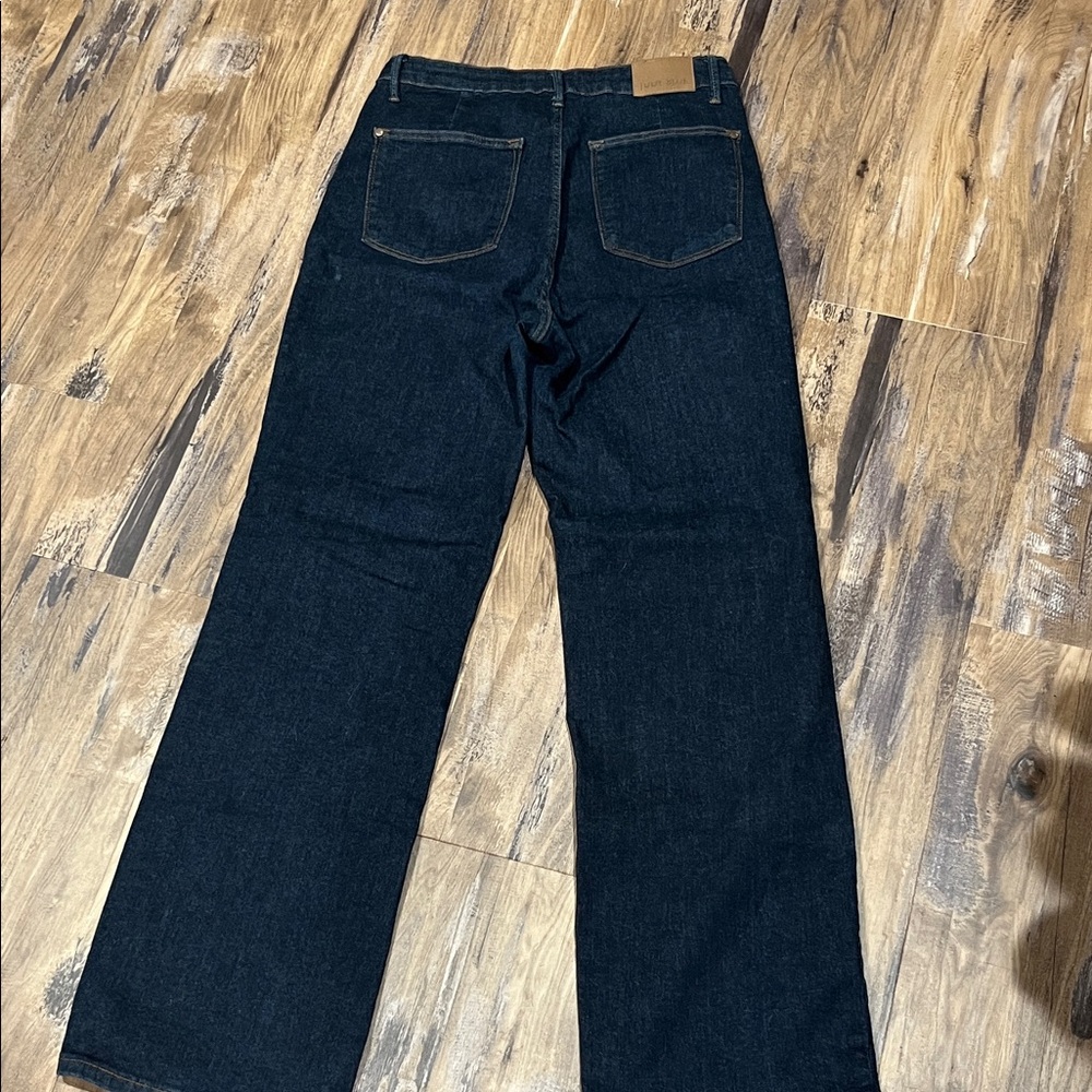 Judy Blue Dark Wash Wide Leg Women’s Jeans - Picture 6 of 9